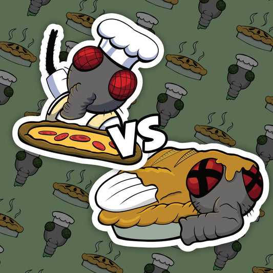 Sticker Showdown: Pie Flies