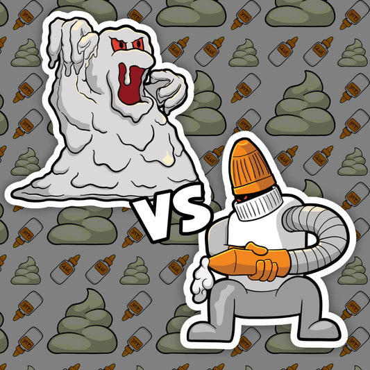 Sticker Showdown: Glue Golems