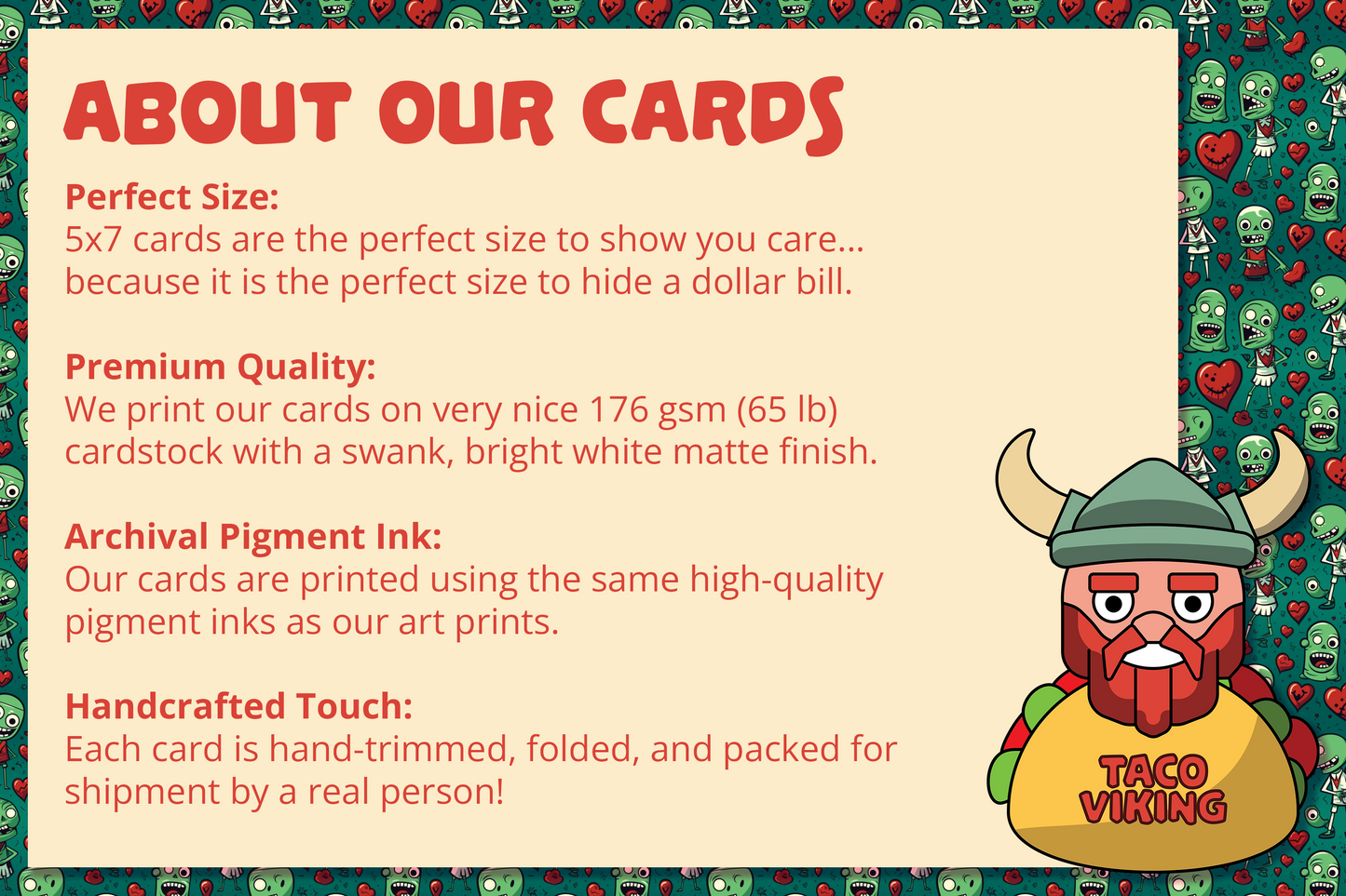 "Mad For You" - Love Card