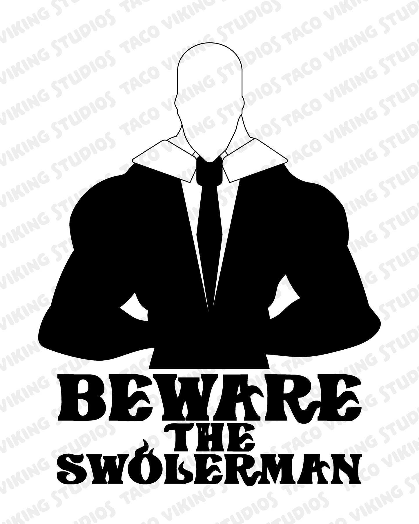 "Beware the Swolerman" 3" Vinyl Sticker