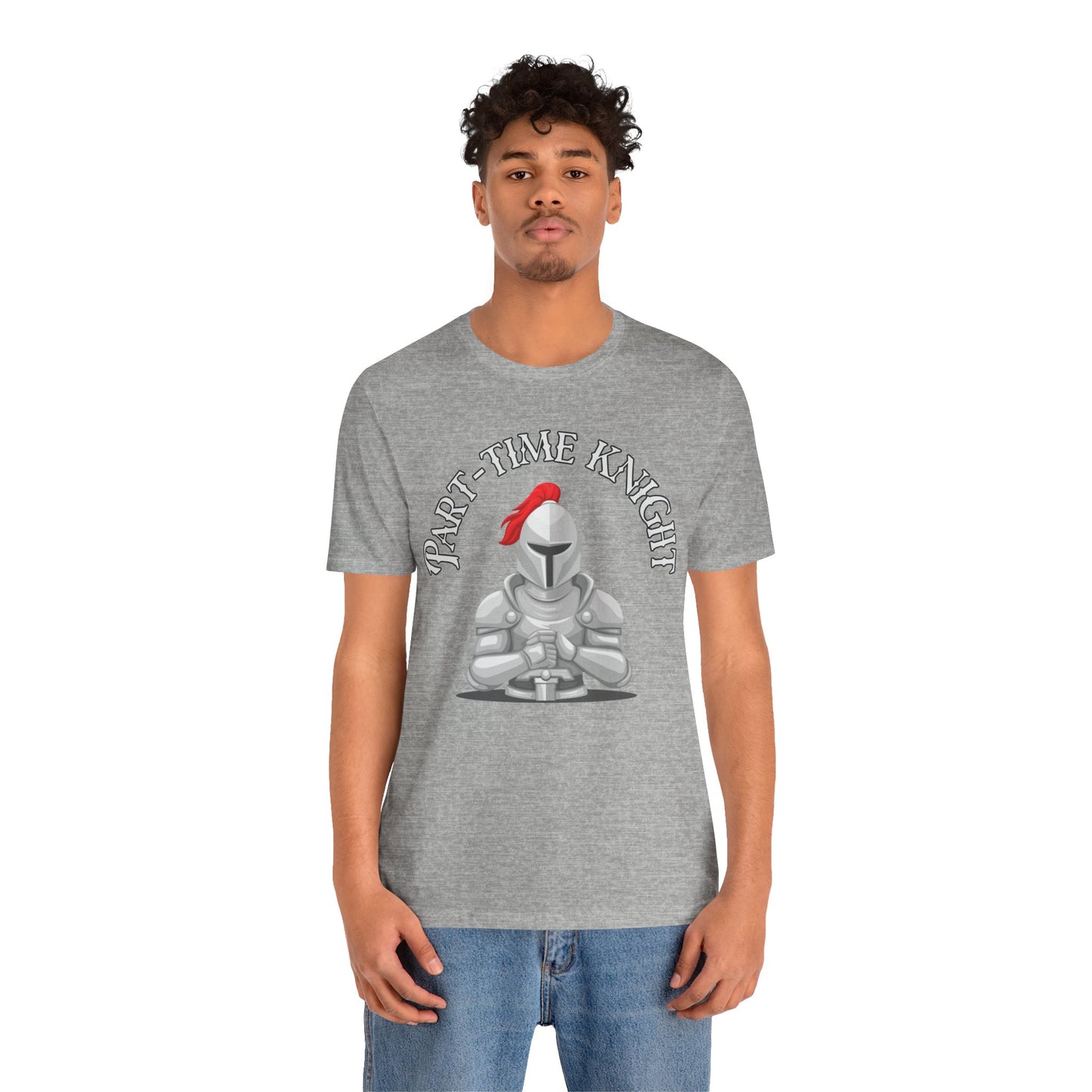 Part-Time Knight Tee: Perfect for Tabletop RPG Enthusiasts & LARPing Adventures