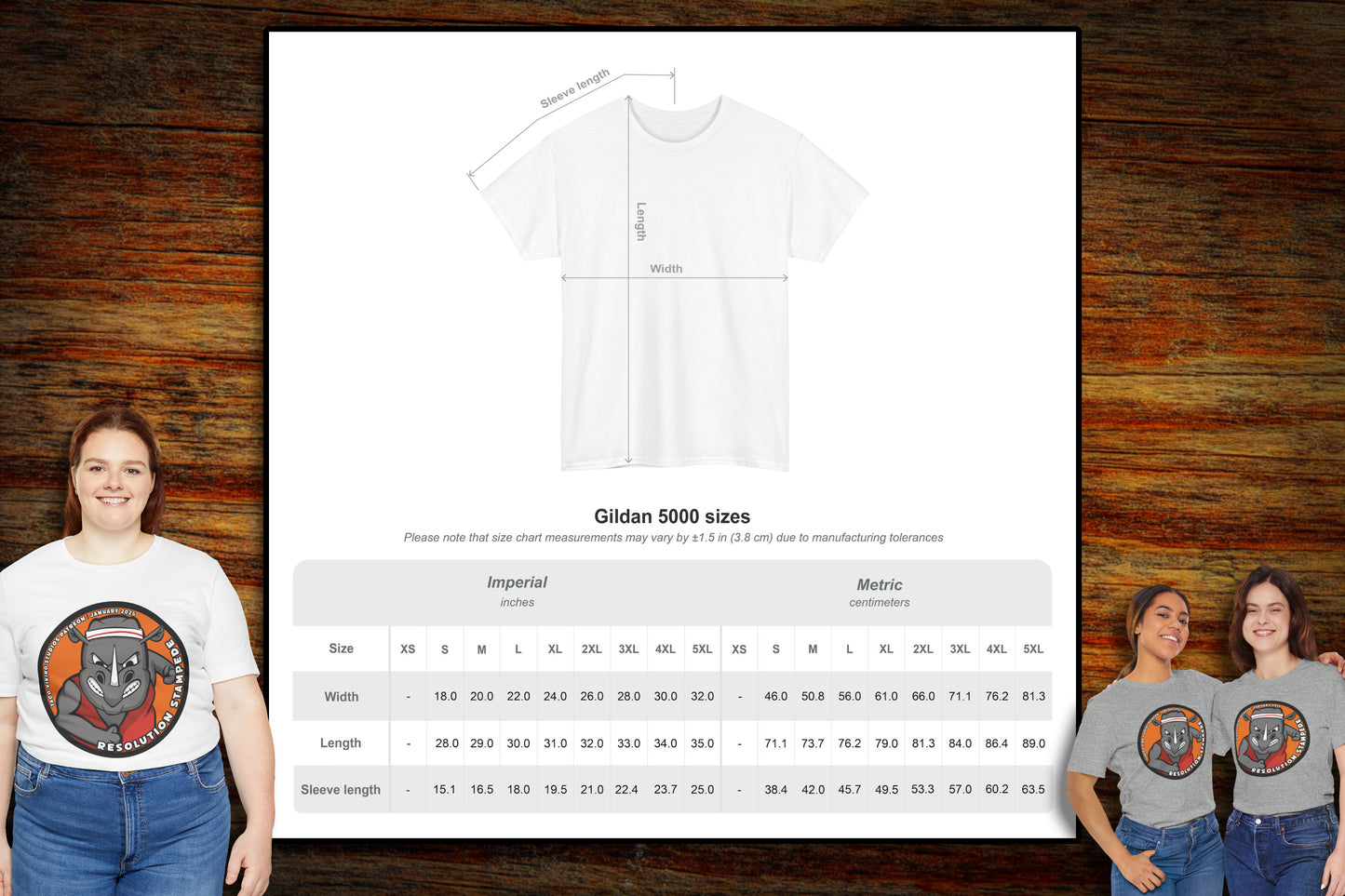 "Resolution Stampede" - January 2025 Patreon Theme Graphic T-Shirt