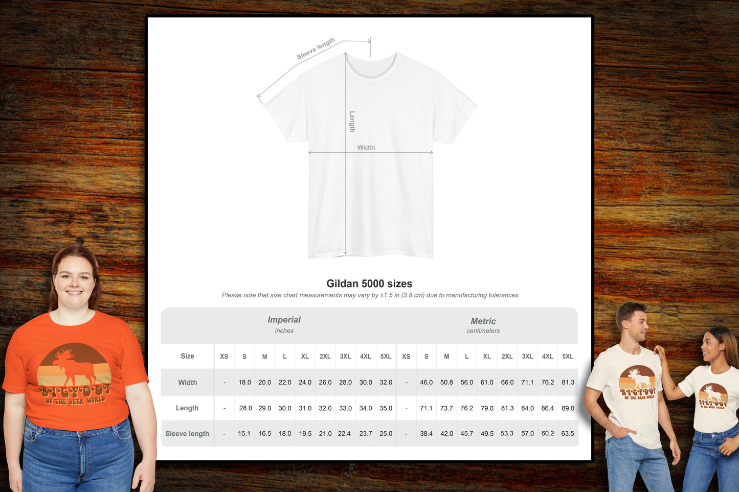 "Moose: Bigfoot of the Deer World" T-Shirt