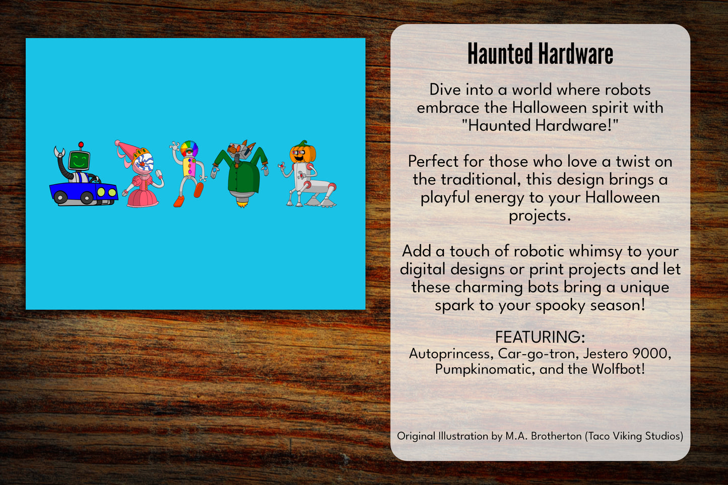 "Haunted Hardware" 8x10 Art Print