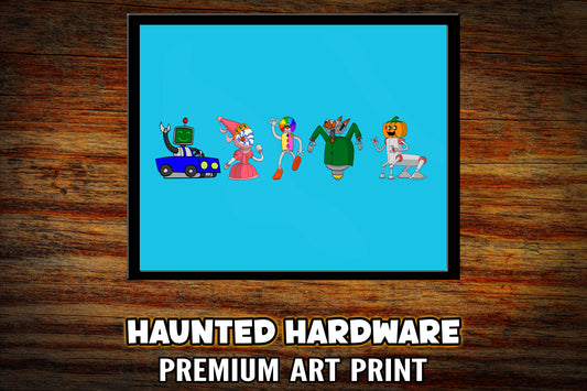"Haunted Hardware" 8x10 Art Print