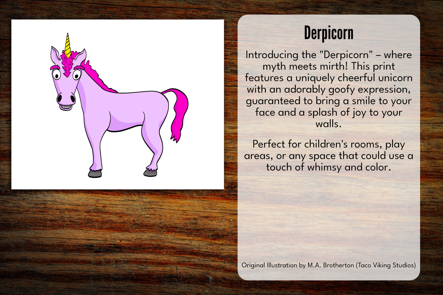 "Derpicorn Parade" Bookmark