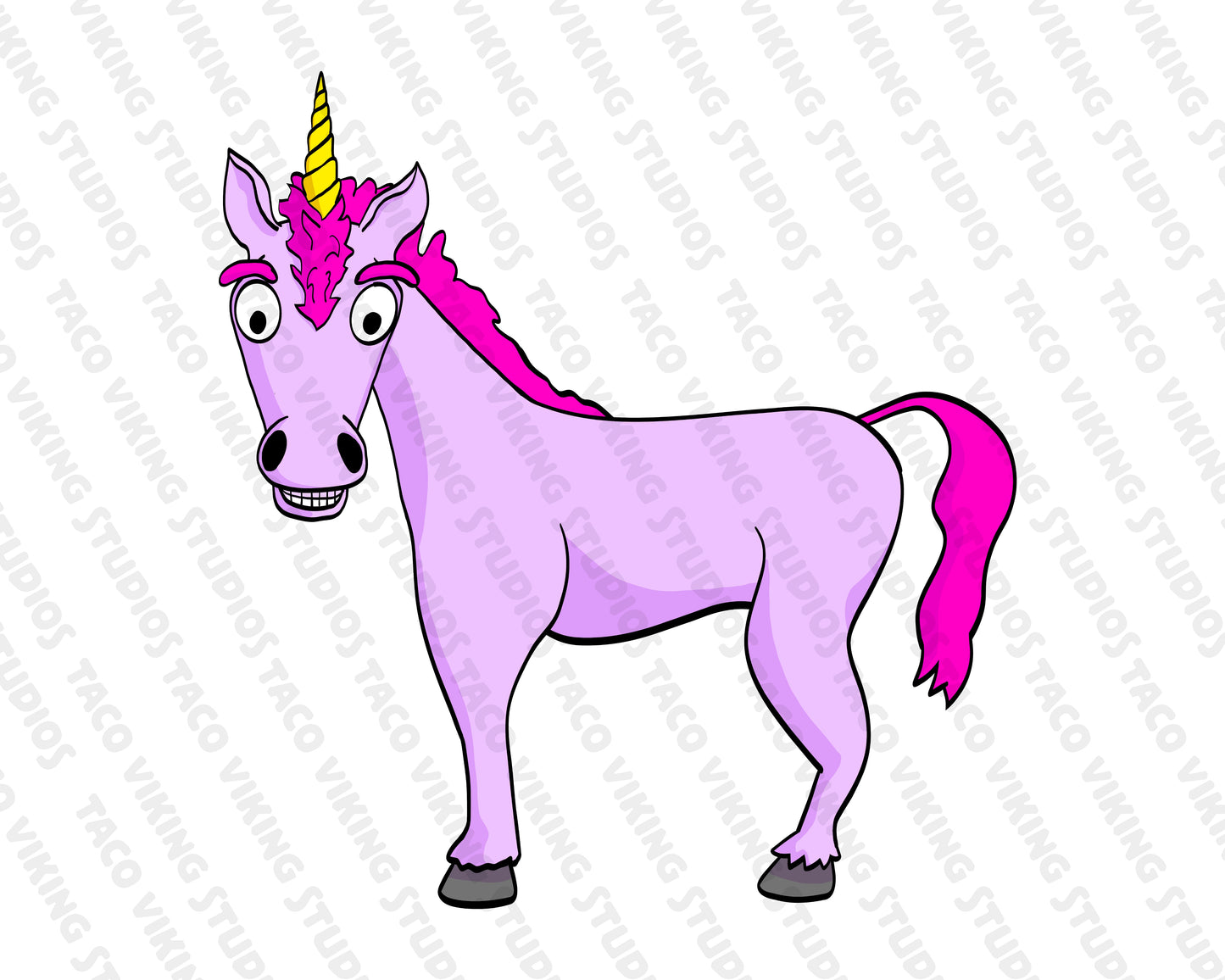 "Derpicorn" Vinyl Sticker