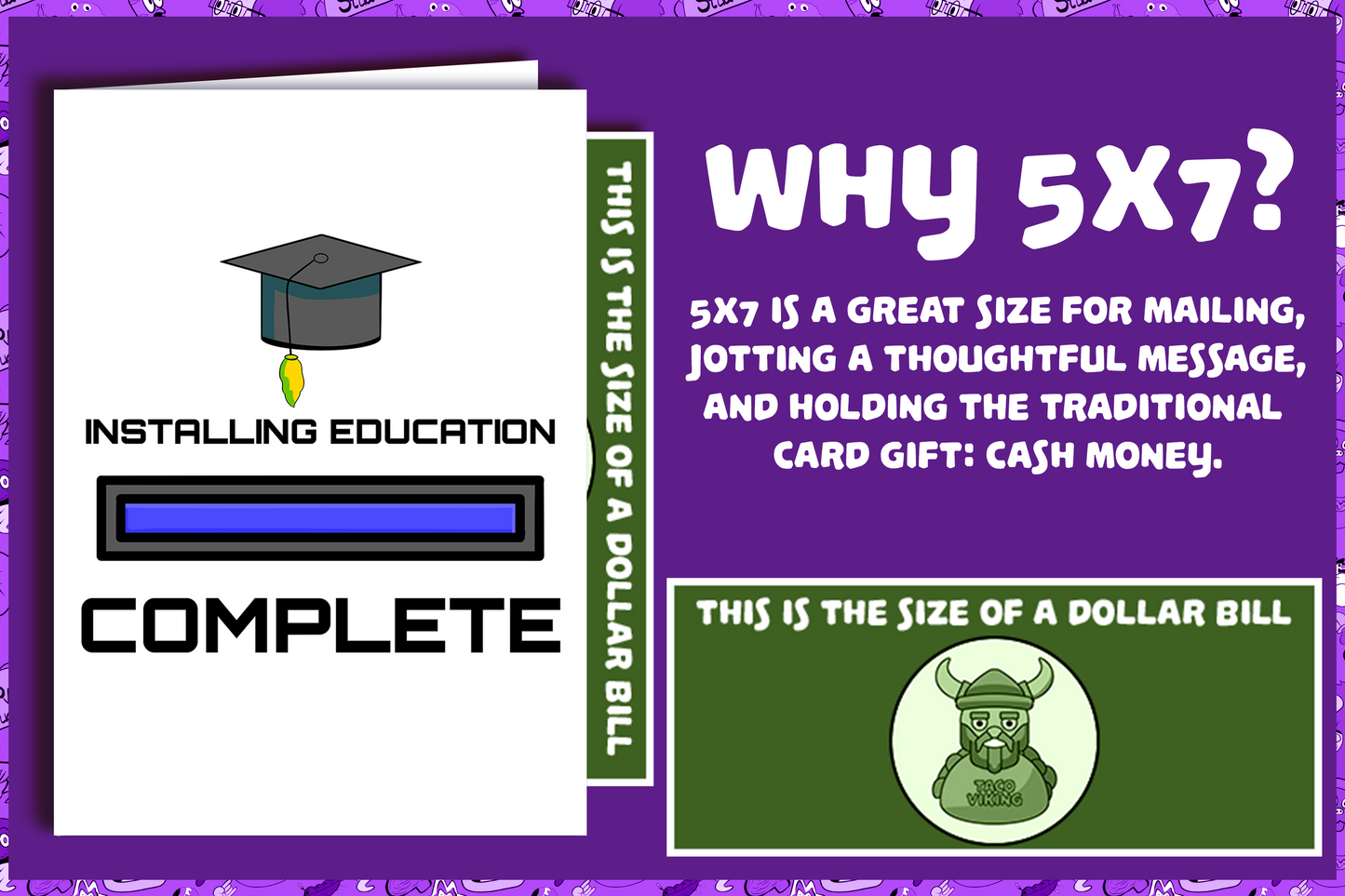 "Installing Education" Graduation Card