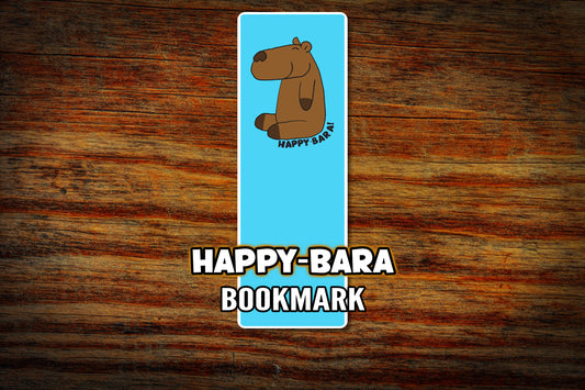 "Happy-Bara" Bookmark