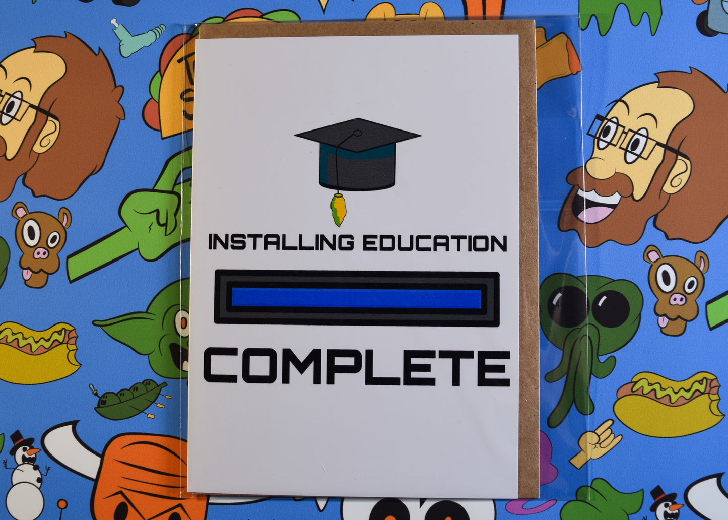 "Installing Education" Graduation Card