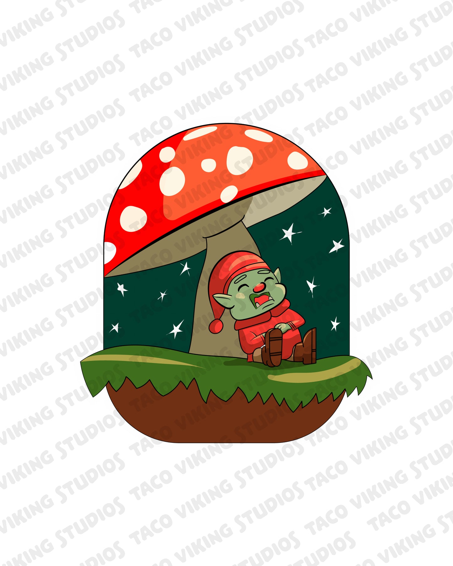"Mushroom Dreams" 3" Vinyl Sticker