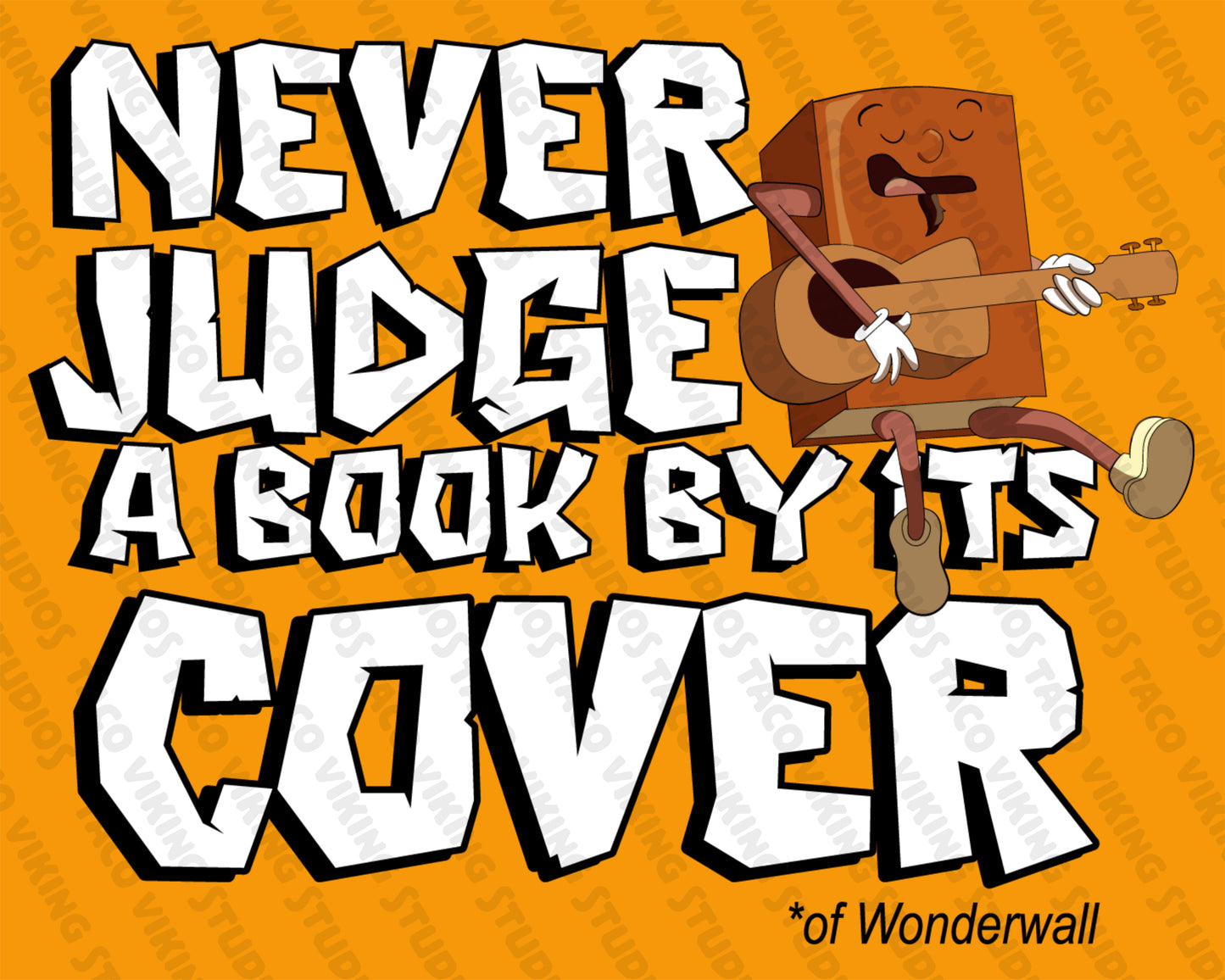 "Never Judge a Book By Its Cover* Of Wonderall" Bookmark