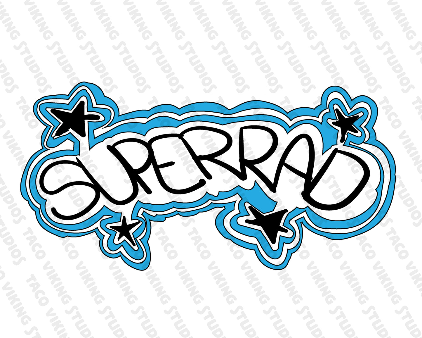 "Super Rad" Art Print