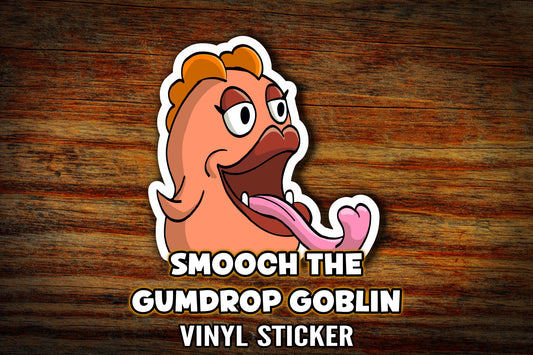 "Smooch" Vinyl Sticker