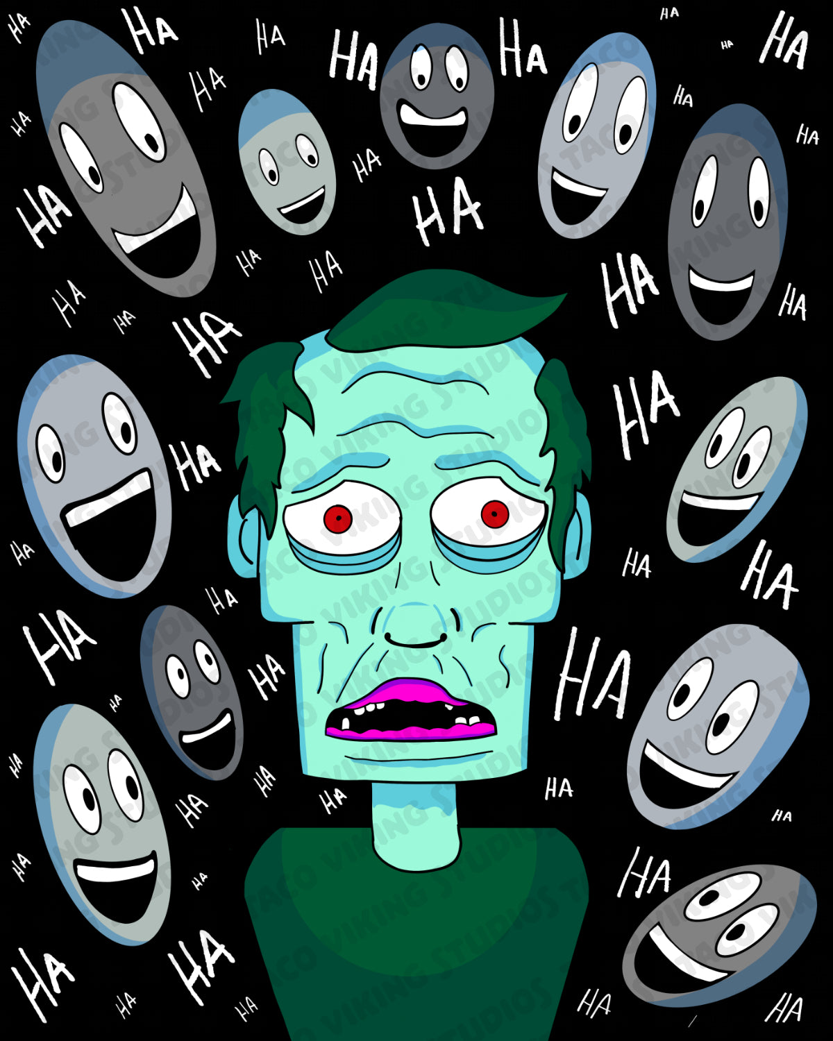 "They're All Gonna Laugh At You" Illustration Art Print