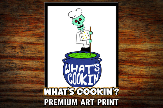 "What's Cooking?" Art Print