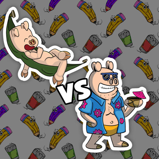 Sticker Showdown: Hammock Hams