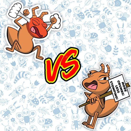 Sticker Showdown: Angry Ants