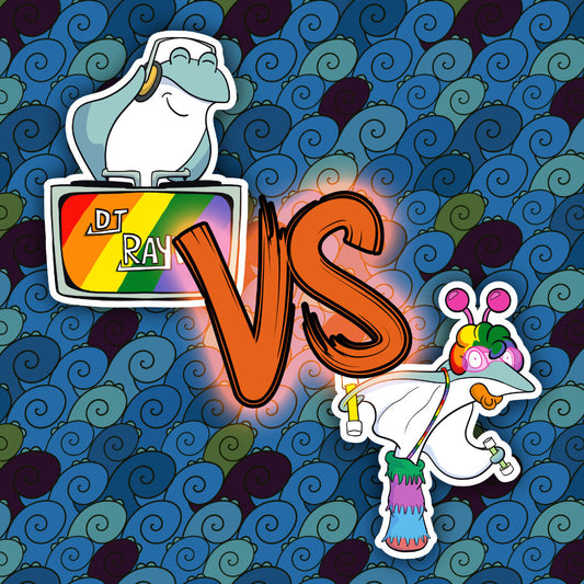 Sticker Showdown: Rave Rays