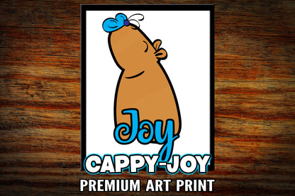 "Cappy-Joy" 8x10 Art Print