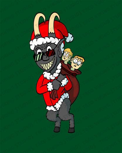 "Krampus the GOAT" 8x10 Art Print