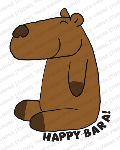 "Happy-Bara" Post Card