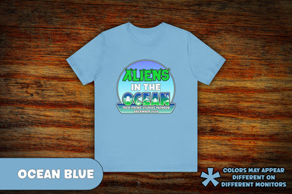 "Aliens in the Ocean" - December 2024 Patreon Theme Graphic T-Shirt