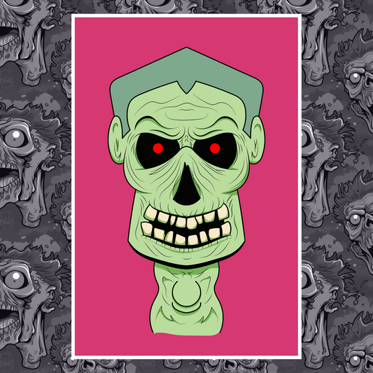 "Neon Death" Art Print