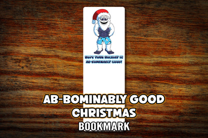 "Ab-bominable" Bookmark