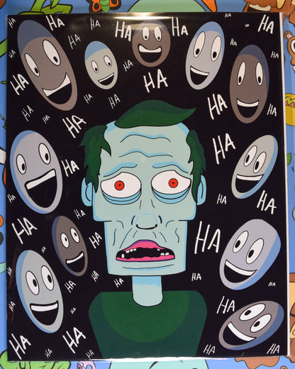 "They're All Gonna Laugh At You" Illustration Art Print