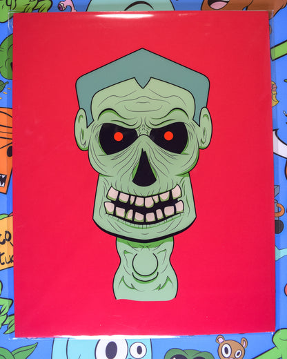 "Neon Death" Art Print