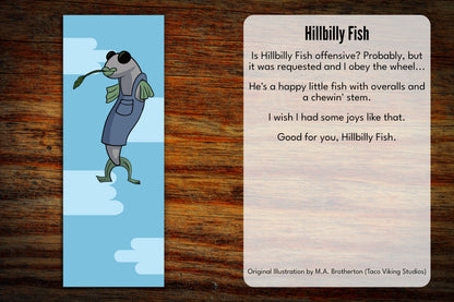 "Hillbilly Fish" Bookmark