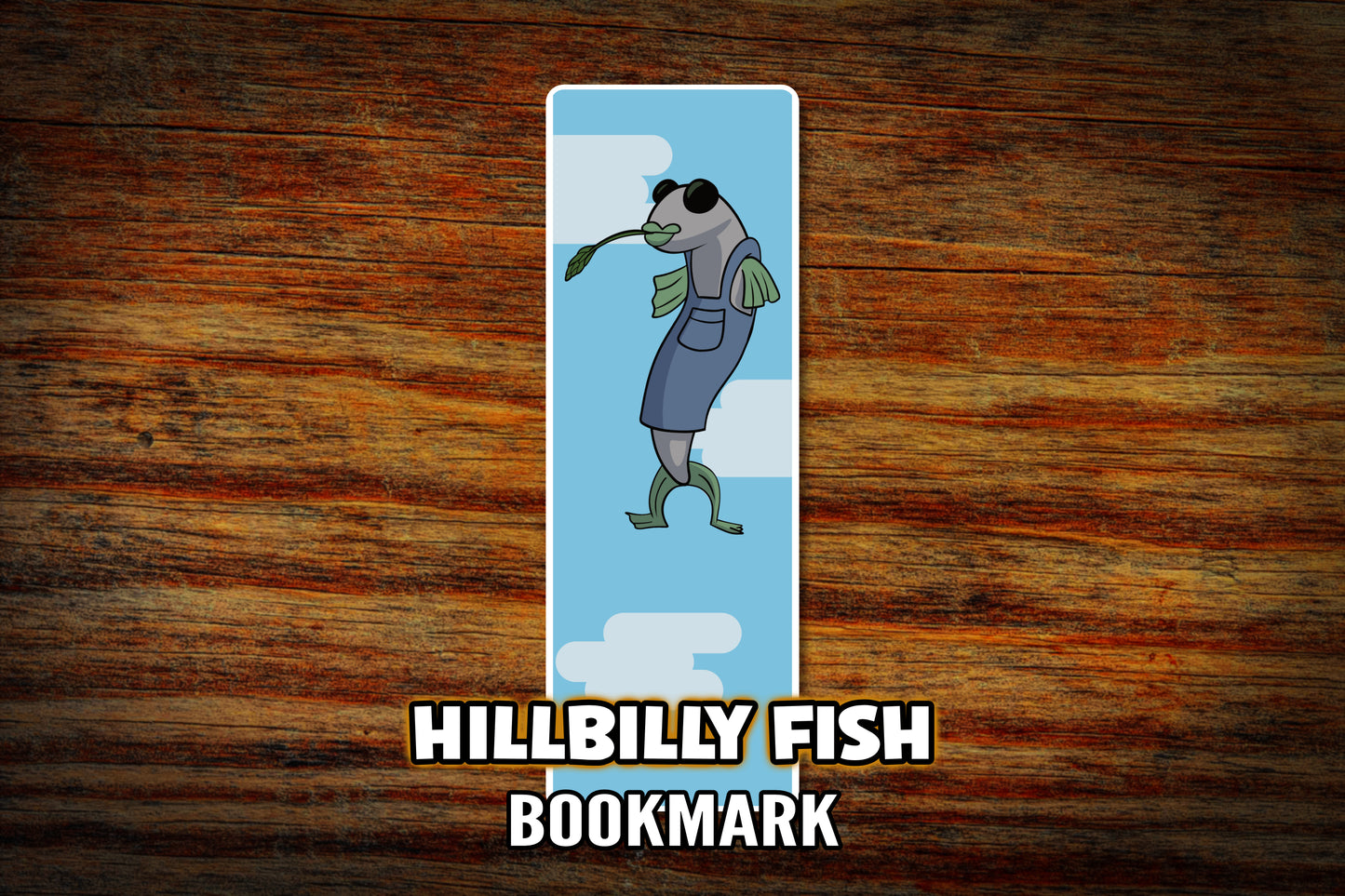 "Hillbilly Fish" Bookmark