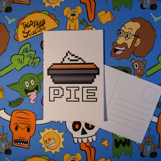 "Pixel Pie" Art Print