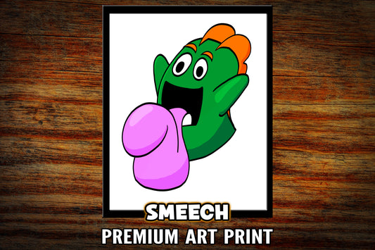 "Smeech Bounce" Art Print