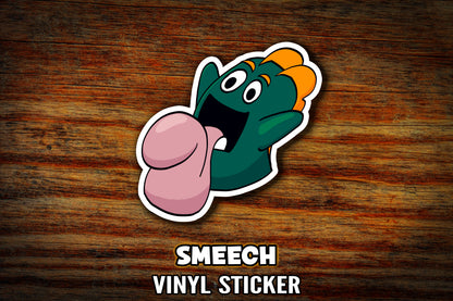 "Smeech the Gumdrop Goblin" Vinyl Sticker
