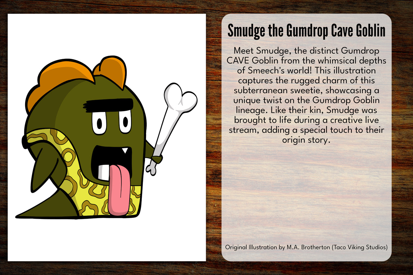 "Smudge" Vinyl Sticker