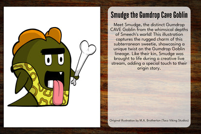 "Smudge" Vinyl Sticker