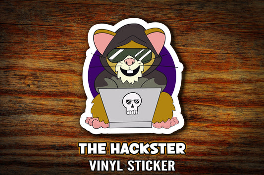 "Hackster" Vinyl Sticker